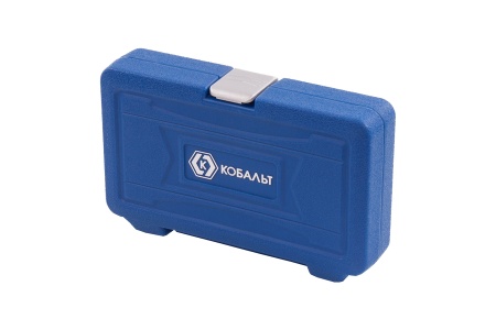 Набор головок торцевых 1/4" Cr-V 23 предметов КОБАЛЬТ